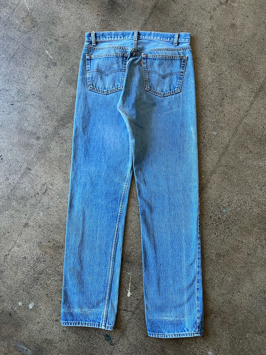 1990s Levi's 501 Light Wash Jeans 31