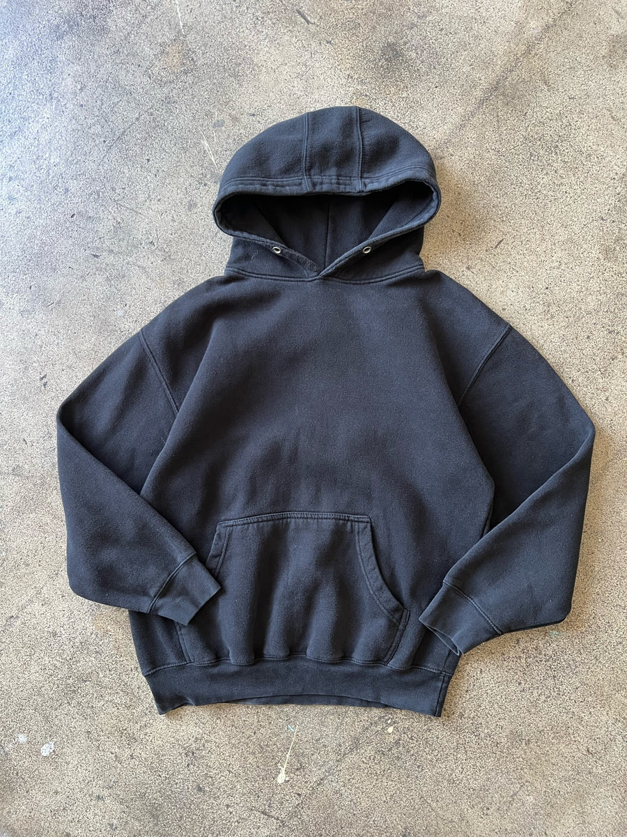 2000s Faded Black Hoodie