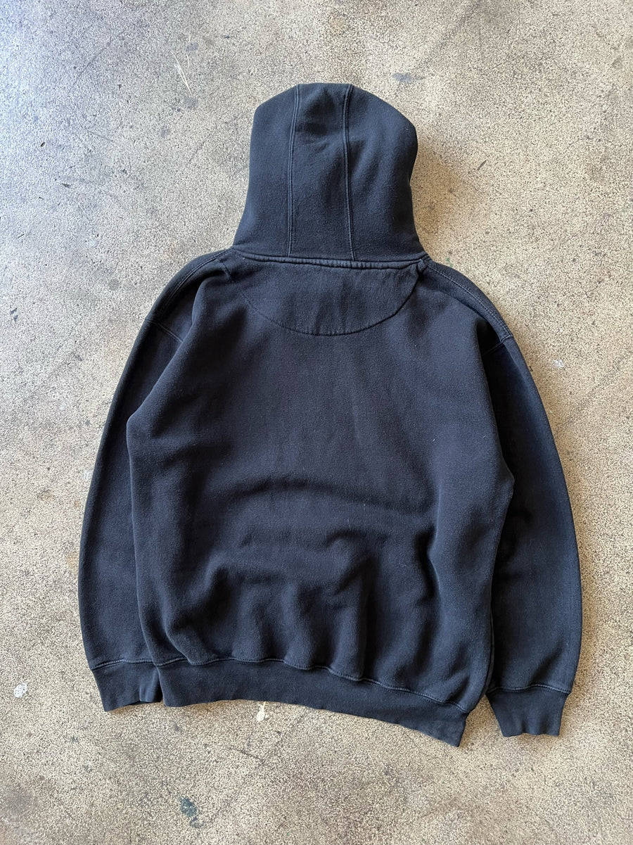 2000s Faded Black Hoodie