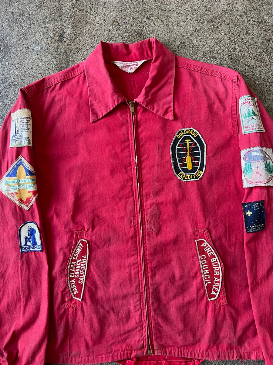 1950s Boyscout Patch Jacket