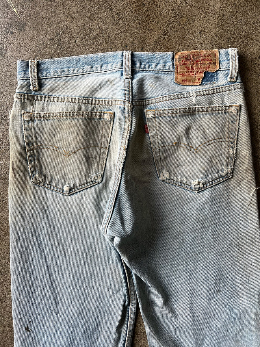 1990s Levi's 501 Double Knees Dirty Wash 31