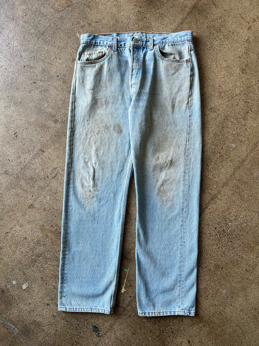 1990s Levi's 501 Dirty Wash Jeans 34