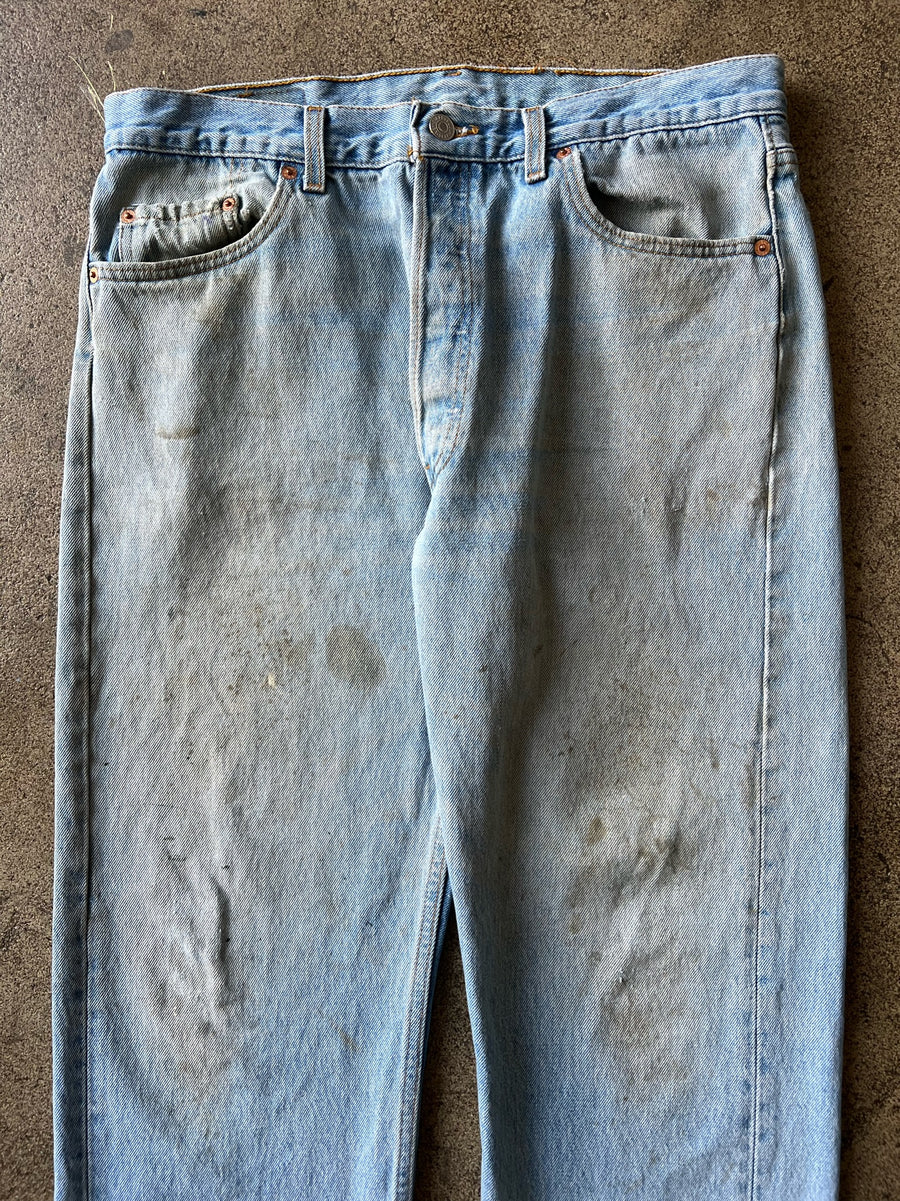 1990s Levi's 501 Dirty Wash Jeans 34