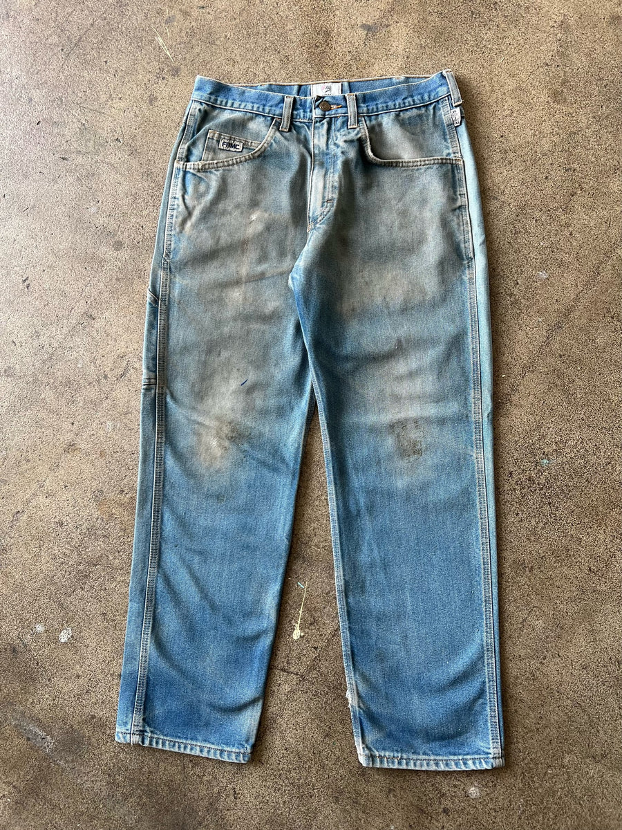 2000s Tyndale Fire Retardant Dirty Wash Carpenter Jeans 31