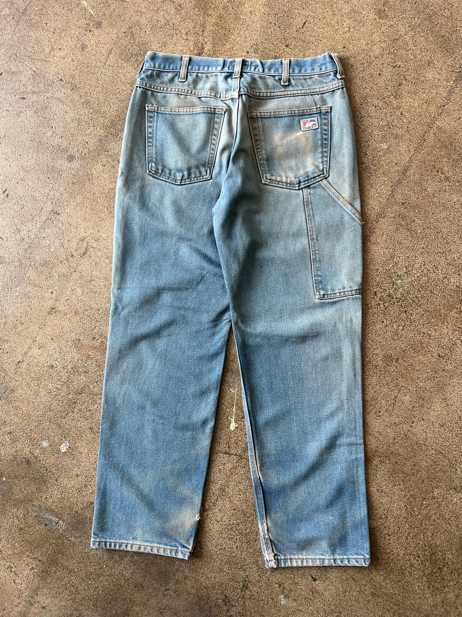 2000s Tyndale Fire Retardant Dirty Wash Carpenter Jeans 31