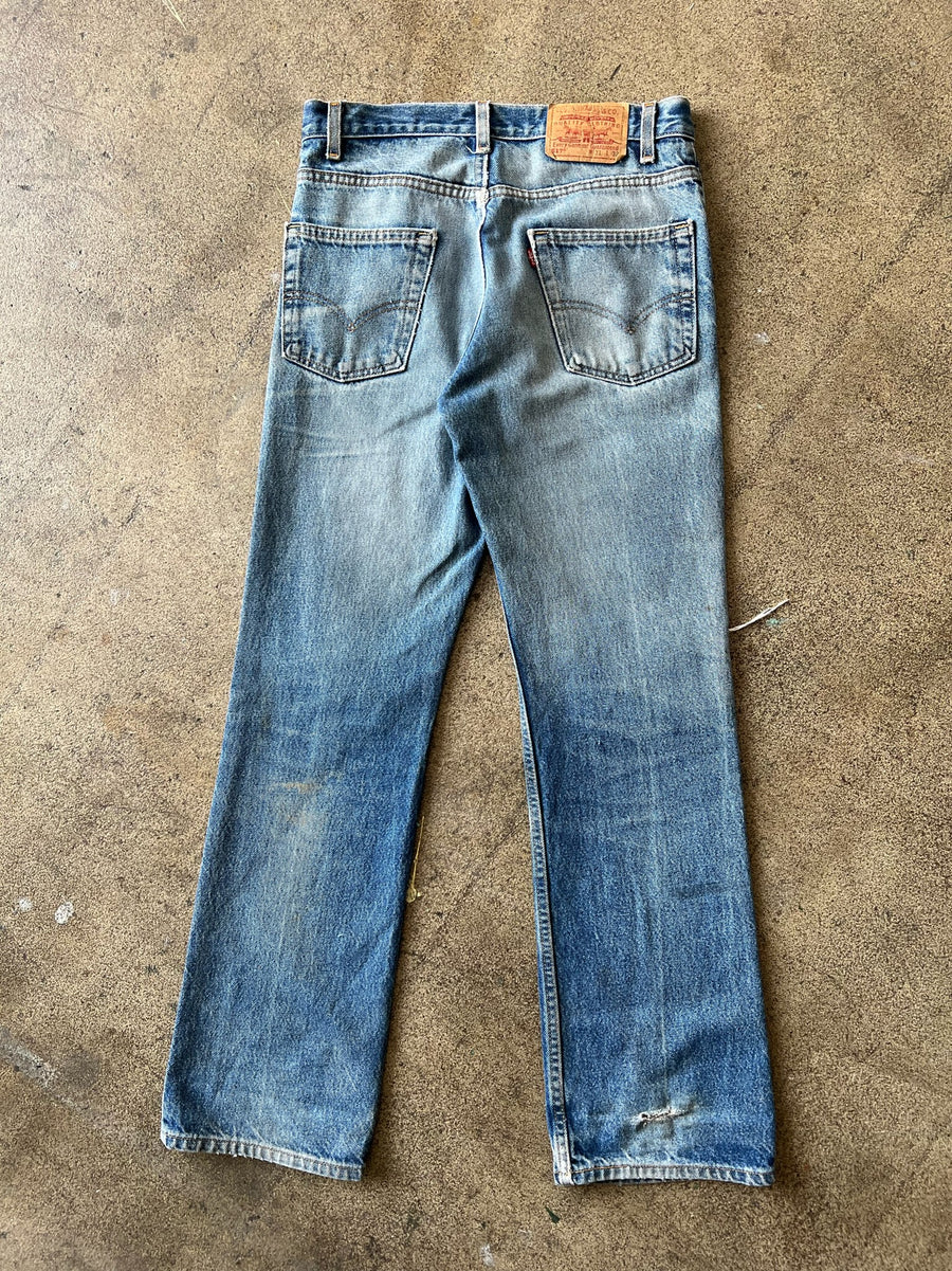 1990s Levi's 517 Dirty Wash Bootcut Jeans 31