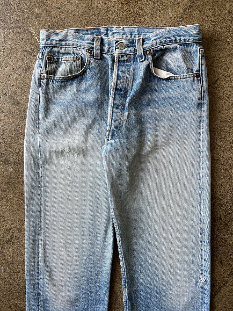 1990s Levi's 501 Light Wash Jeans 31