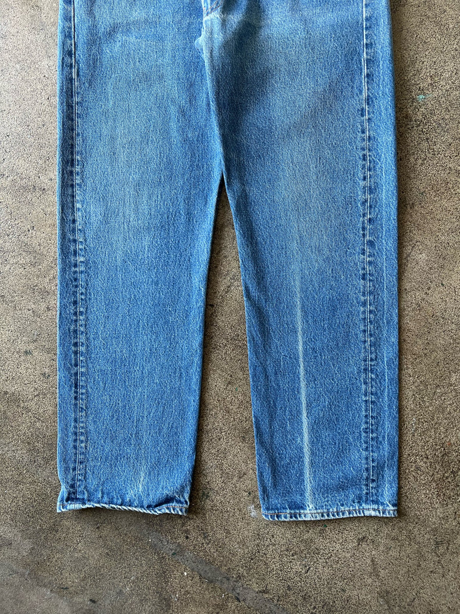 1990s Levi's 501 Medium Blue Wash Jeans 34