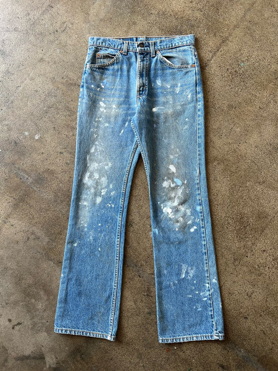 1990s Levi's 517 Orange Tab Painter Jeans 30