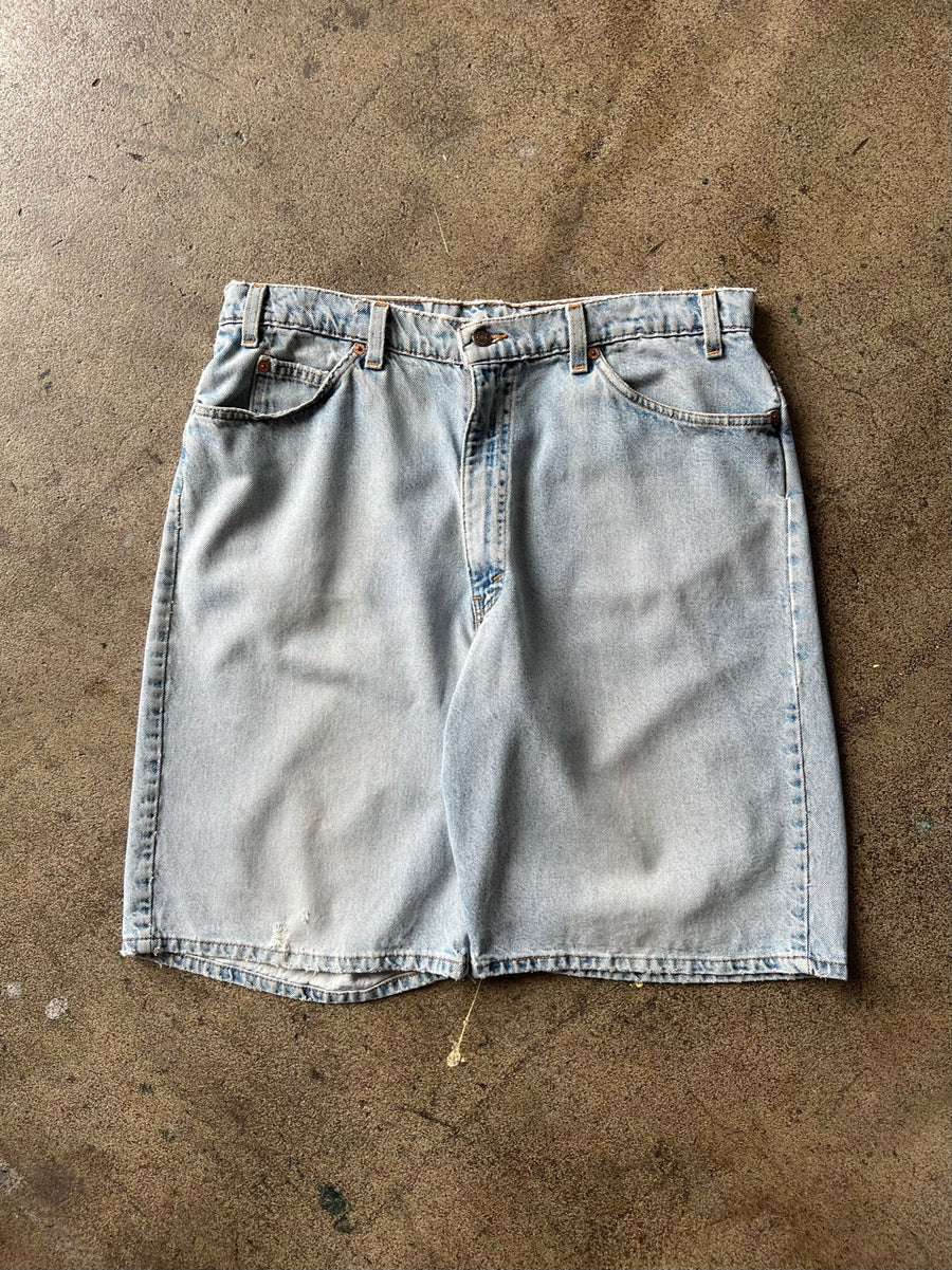 1990s Levi's 560 Orange Tab Jorts 35