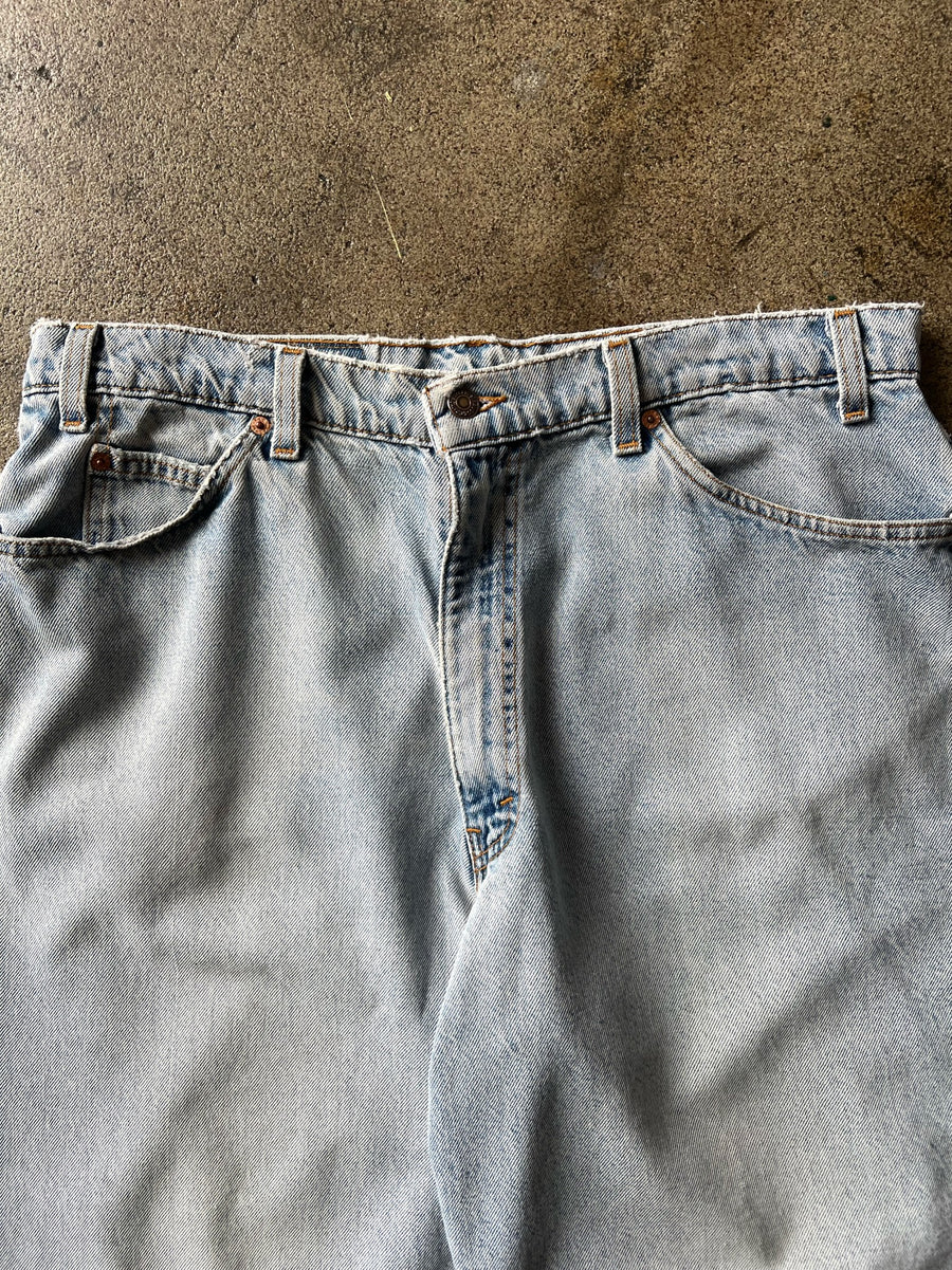 1990s Levi's 560 Orange Tab Jorts 35