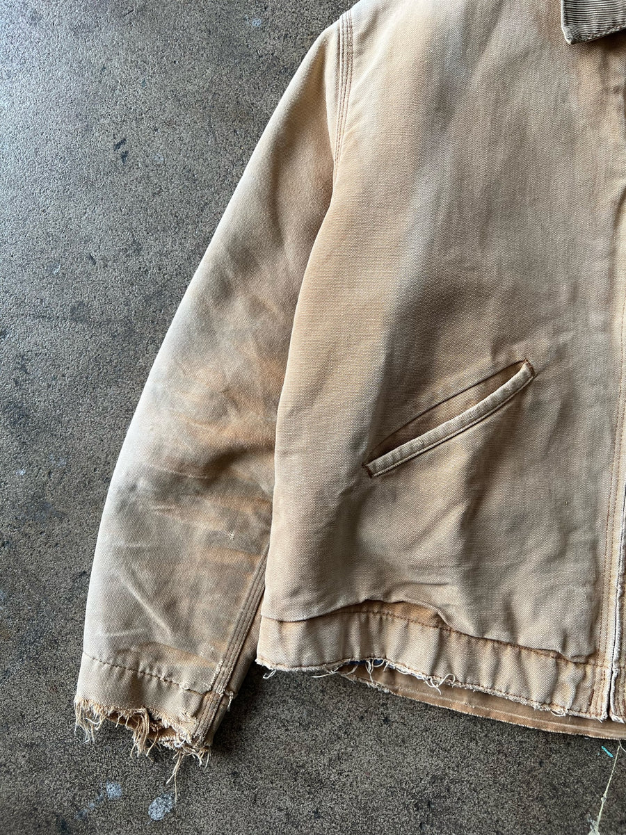 1970s Carhartt Detroit Jacket Faded Tan