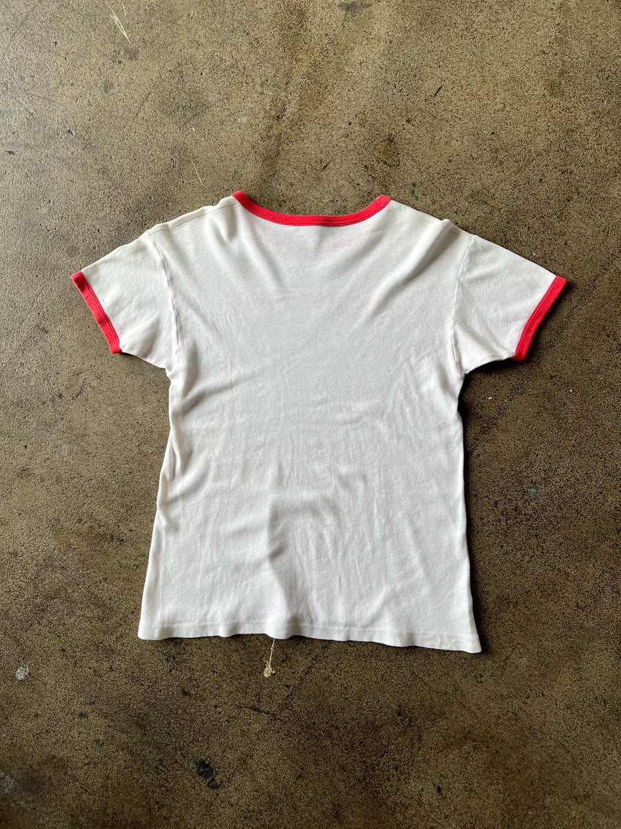 1970s Kamp Denmark Ringer Tee