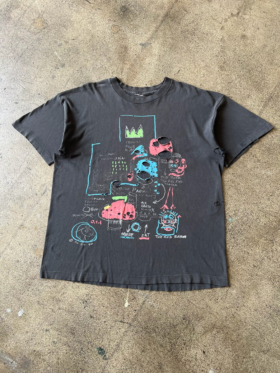 1990s Basquiat Distressed Tee