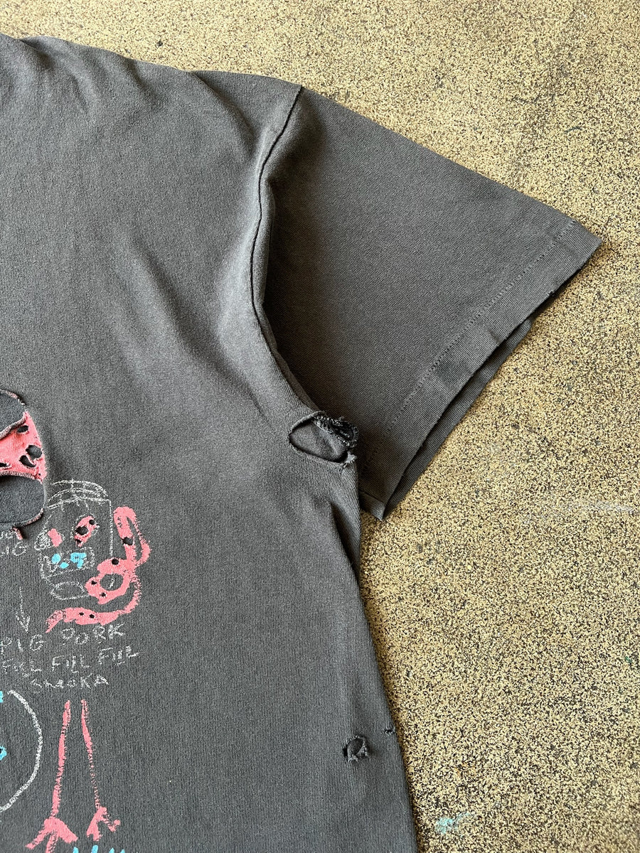 1990s Basquiat Distressed Tee