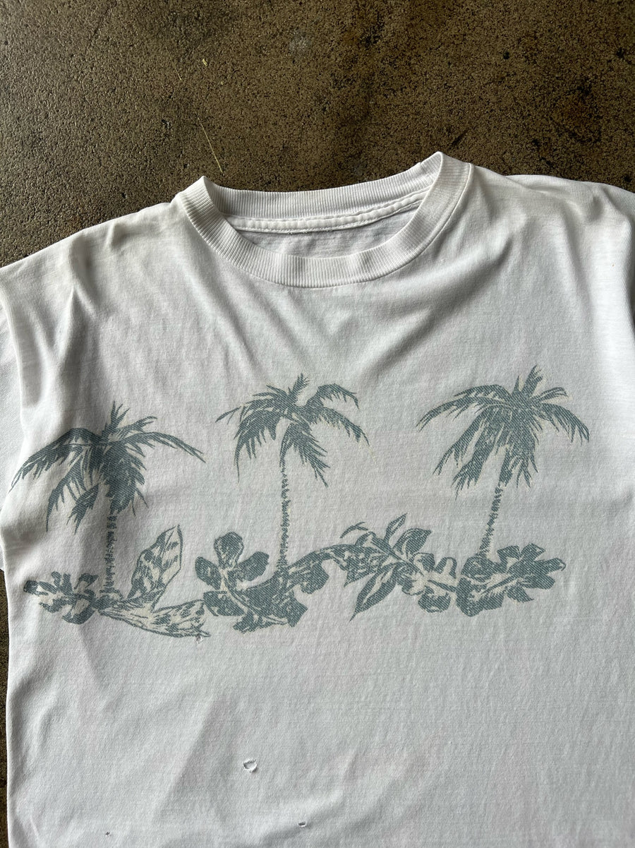 1990s Boxy Tropical Graphic Tee