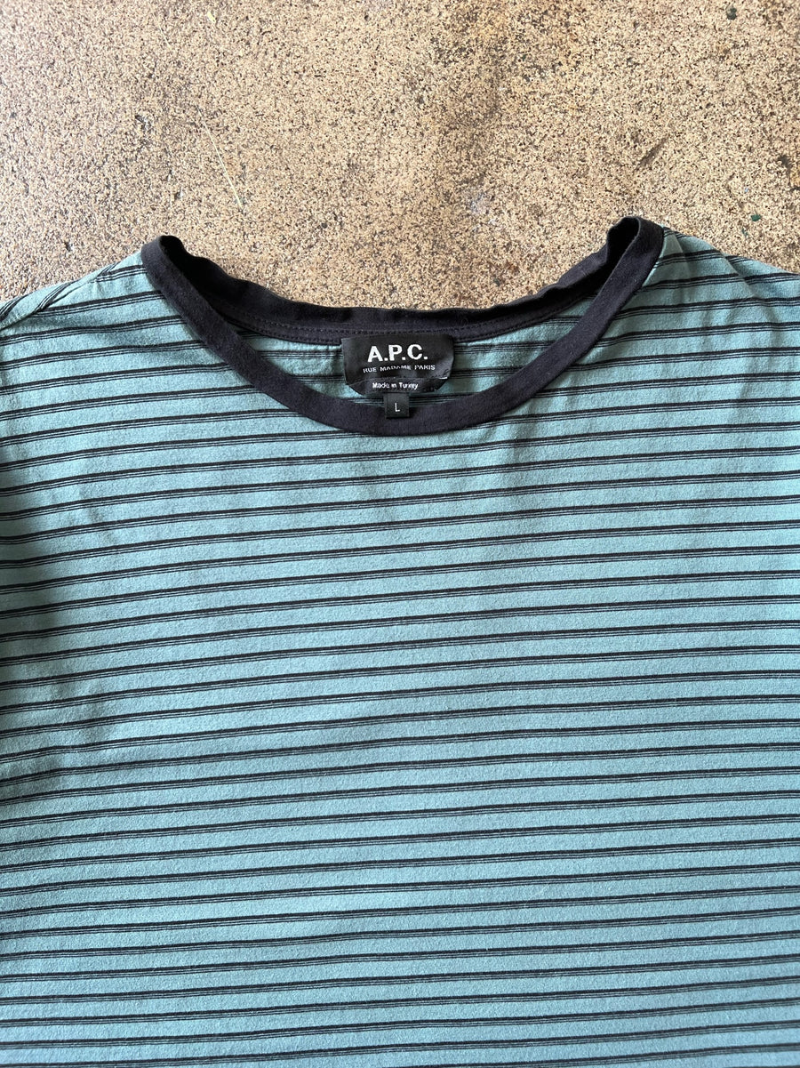 APC Green Stripe Tee