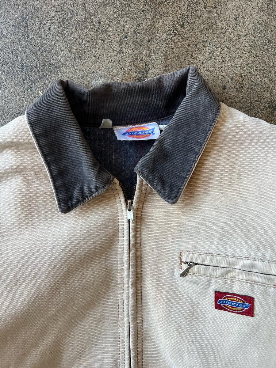 1990s Dickies Faded Tan Work Jacket