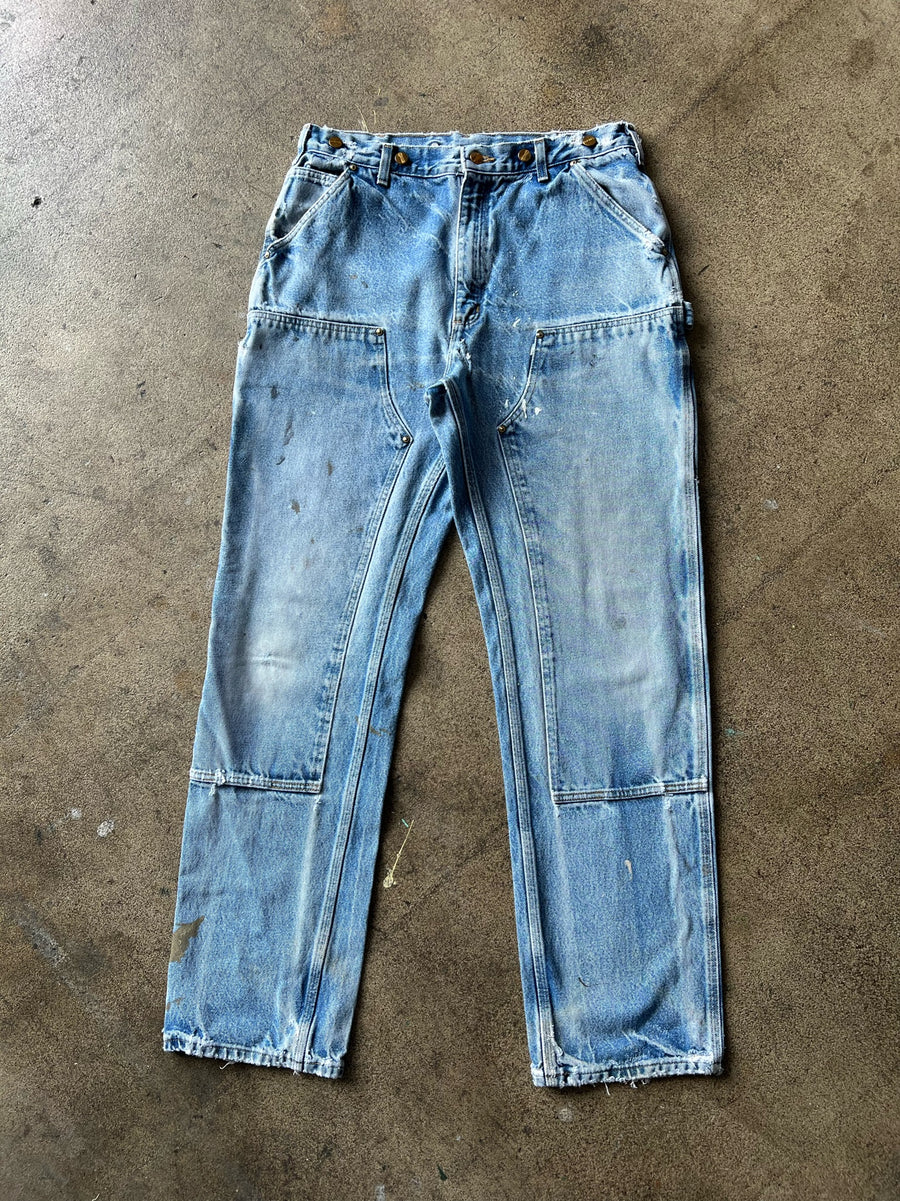 1990s Carhartt Double Knee Denim Pants 36