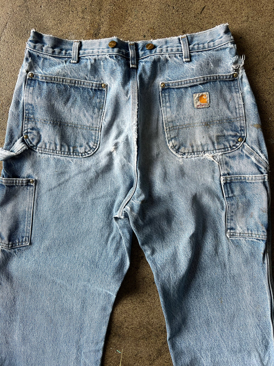 1990s Carhartt Double Knee Denim Pants 36