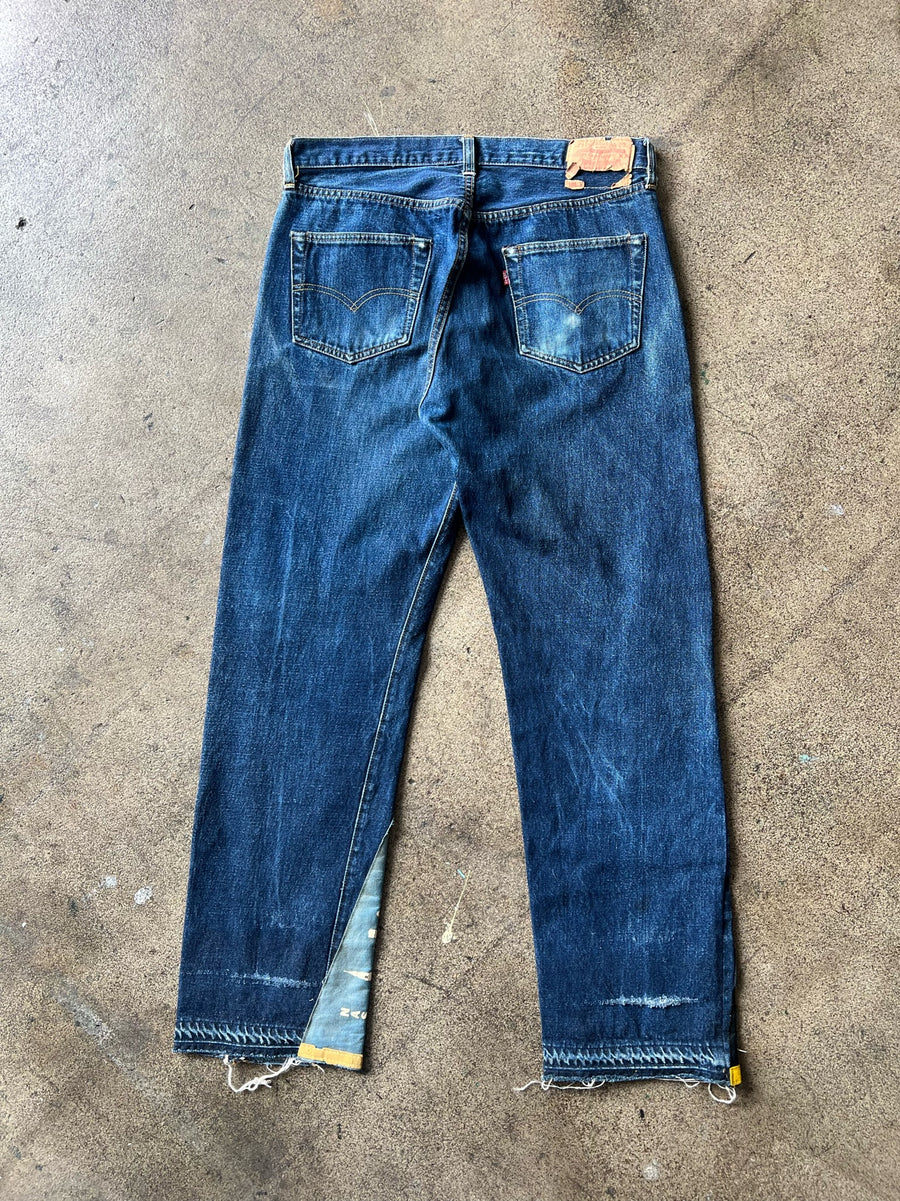 1990s Levi's LVC Big E Pennant Jeans 35