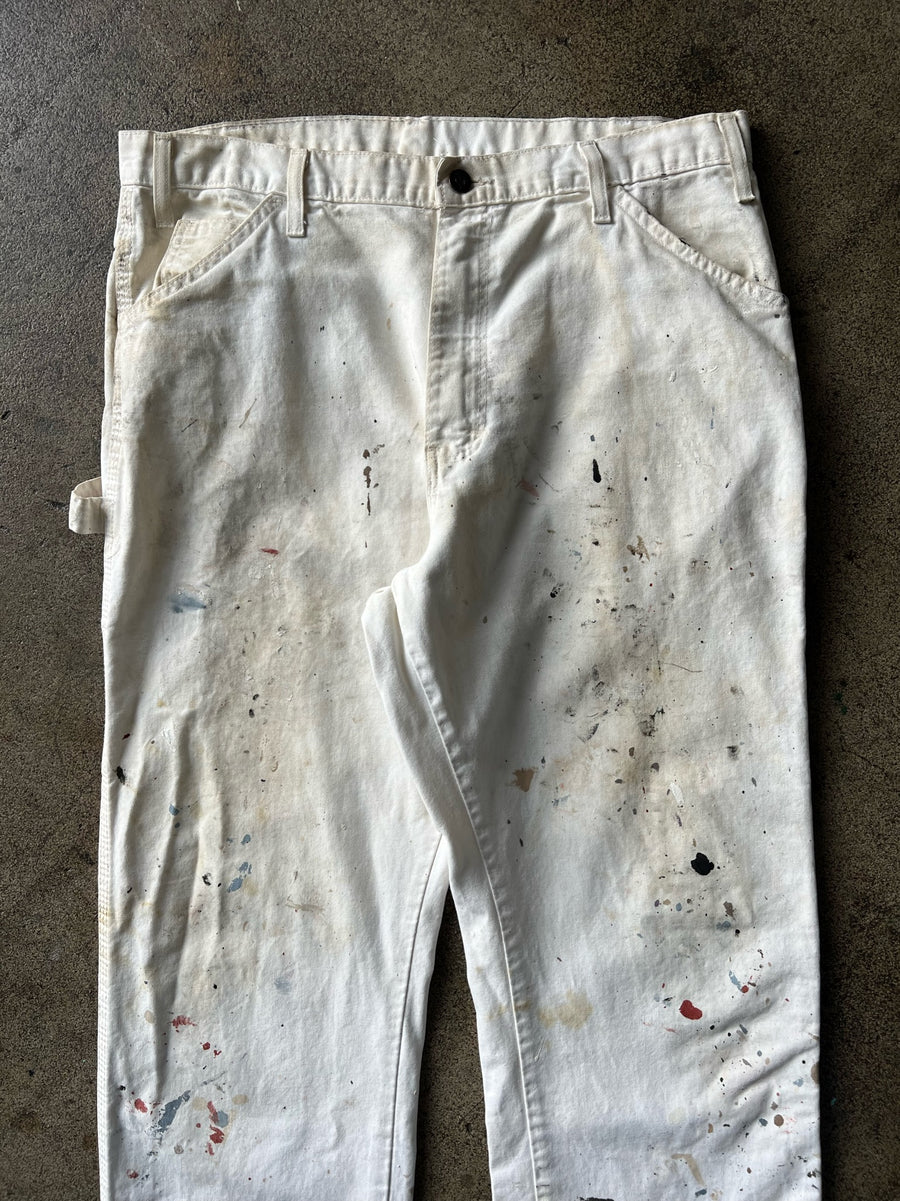 1990s Dickies White Painter Pants 35