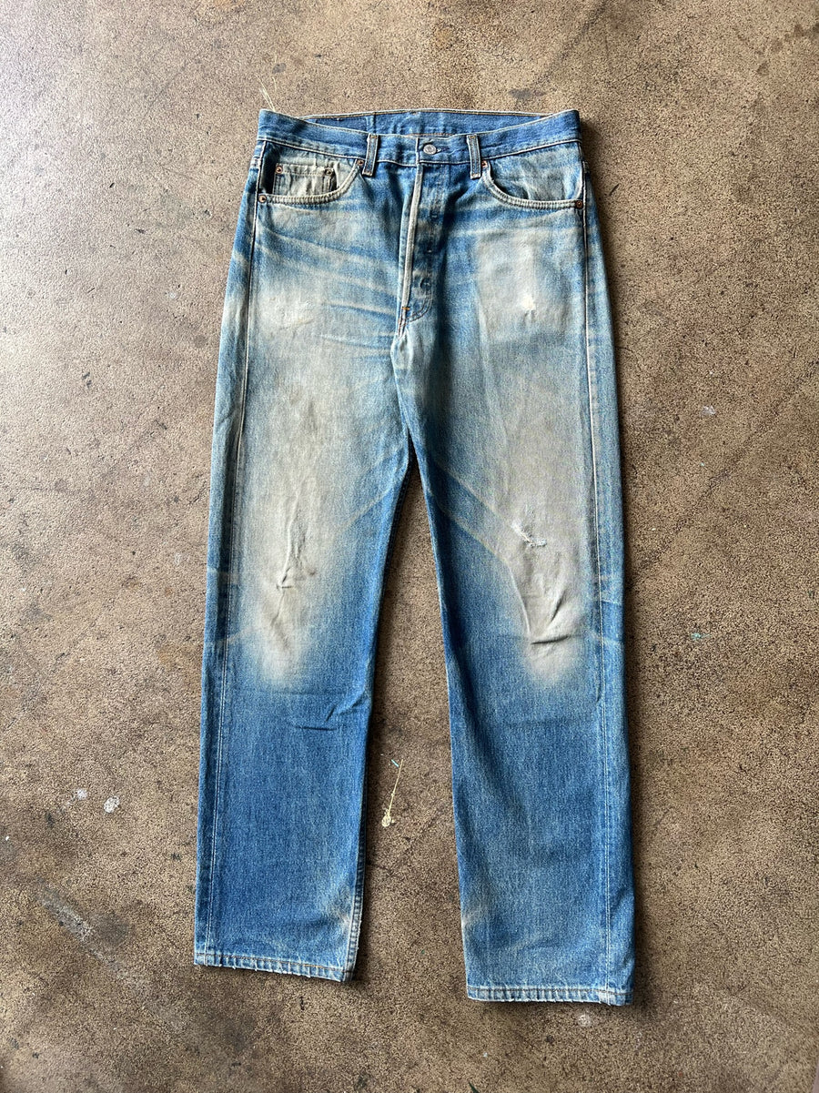 1990s Levi's 501 Dirty Wash Jeans 34