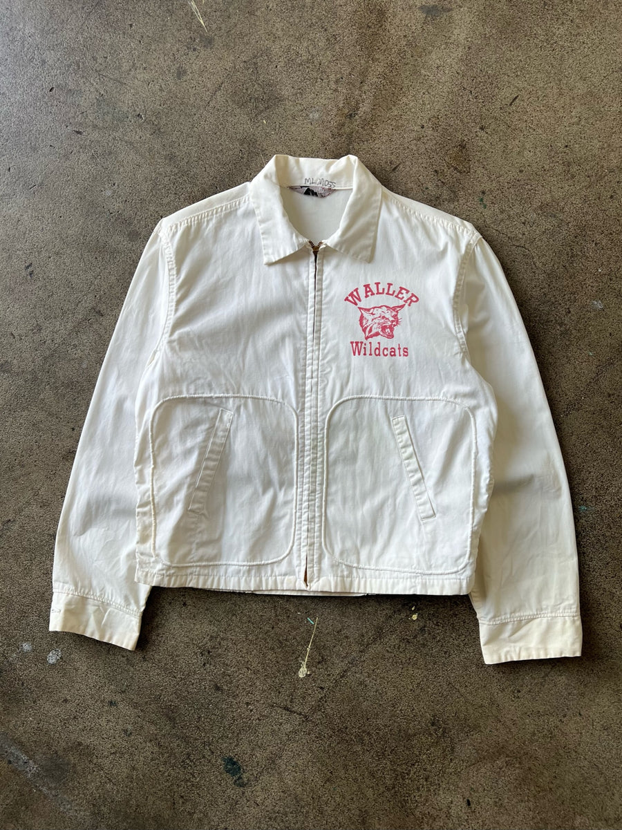 1960s Waller Wildcats Cotton Sport Jacket