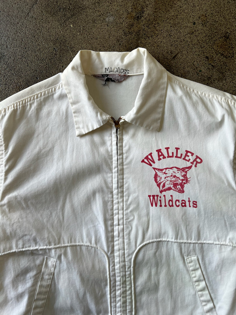 1960s Waller Wildcats Cotton Sport Jacket