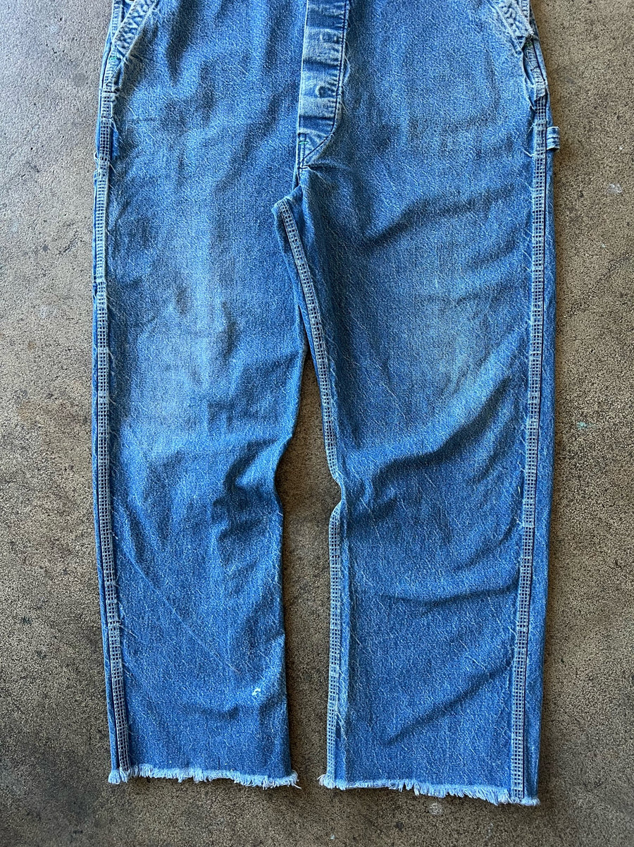 1980s Big Smith Mid Wash Overalls