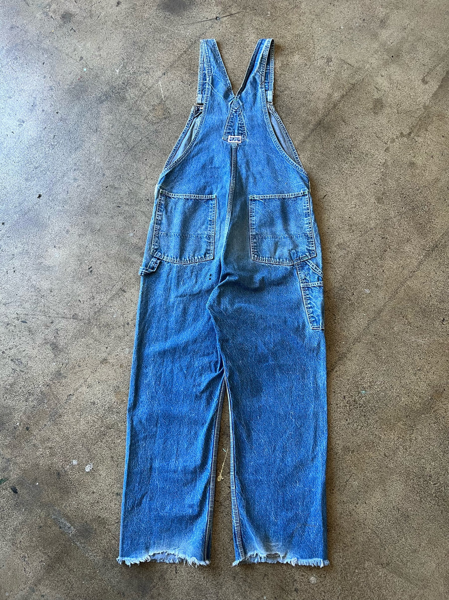 1980s Big Smith Mid Wash Overalls