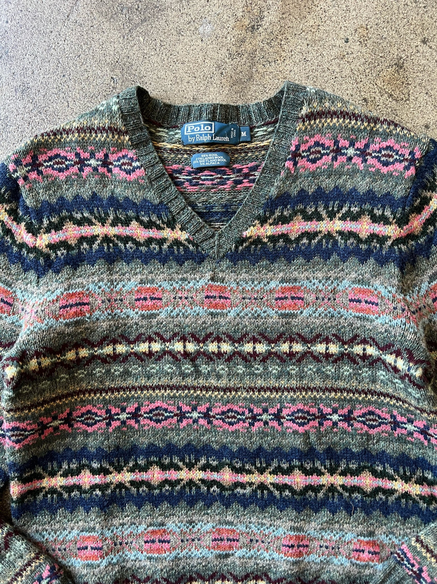 2000s Polo Ralph Lauren Fair Isle Sweater