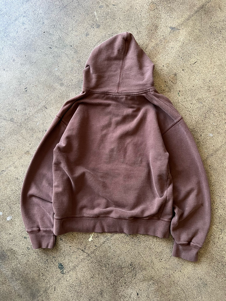 2000s Stockholm Faded Brown Hoodie