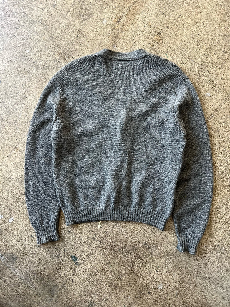 1980s Jantzen Dark Gray Cardigan