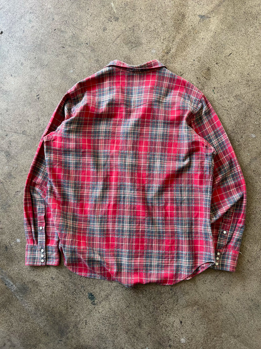 2000s Polo Ralph Lauren Plaid Western Button Up Shirt