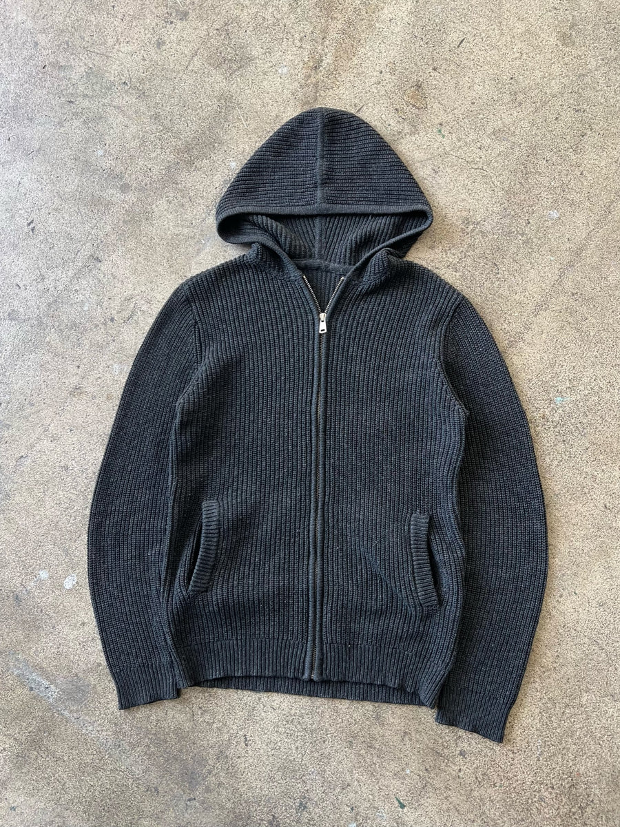 2000s Knit Zip Hoodie