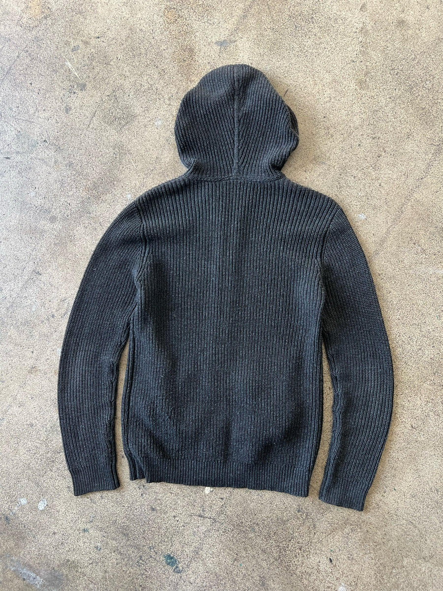 2000s Knit Zip Hoodie