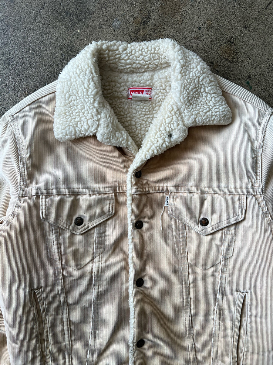 1970s Levi's Corduroy Sherpa Lined Jacket