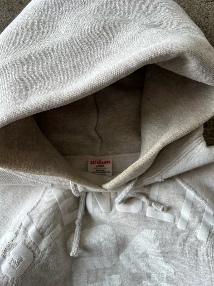 1960s Wilson Glencliff Track Gray Hoodie