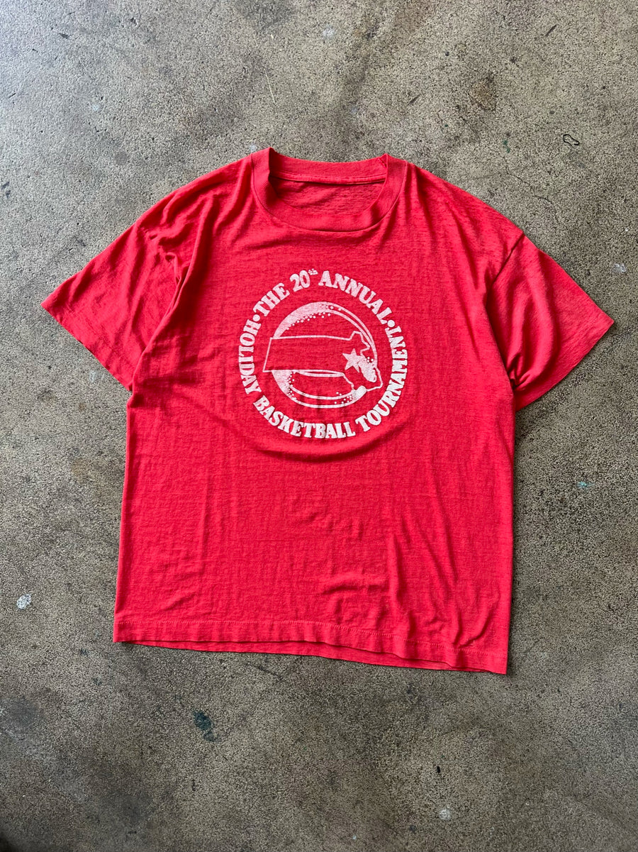 1980s Basketball Tournament Tee