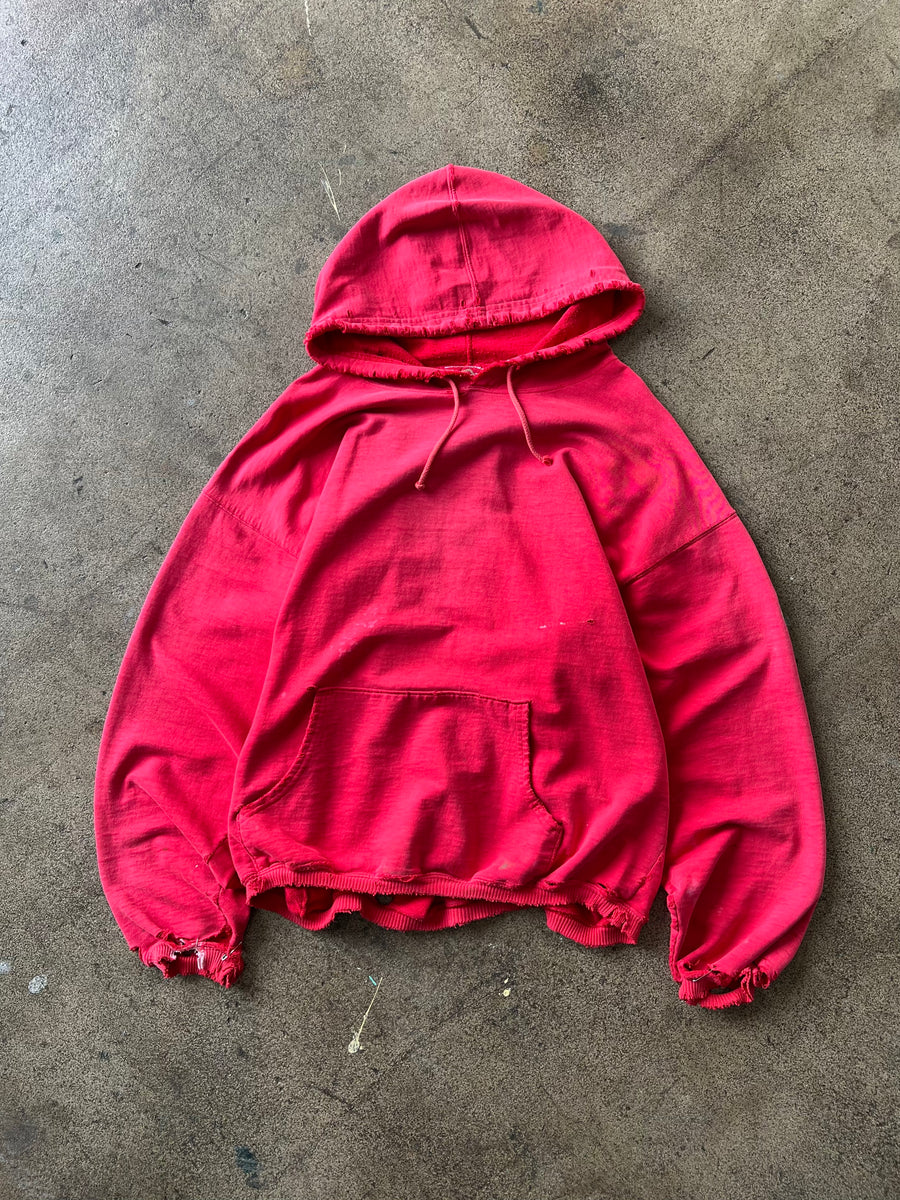 1990s Marlboro Country Faded Red Hoodie