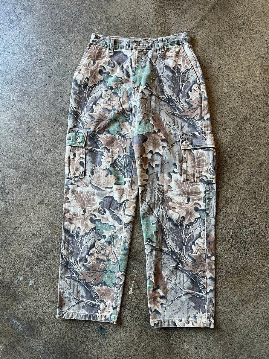 1990s Wrangler Real Tree Camo Cargo Pants 30