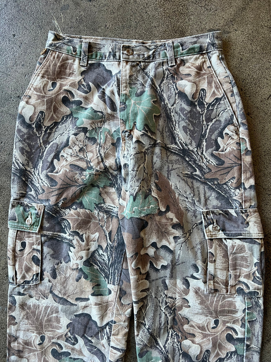 1990s Wrangler Real Tree Camo Cargo Pants 30