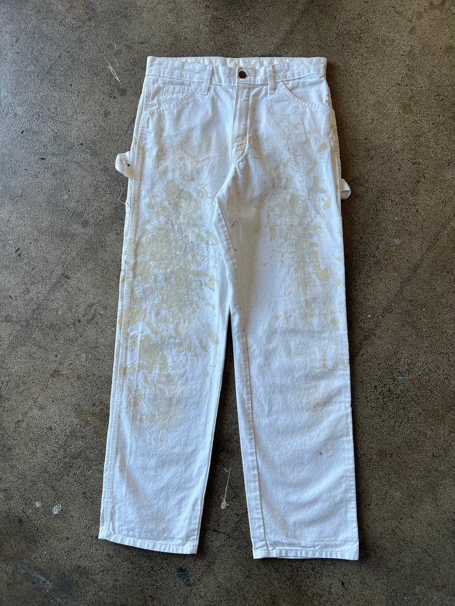 2000s Dickies White Painters Work Pants 30