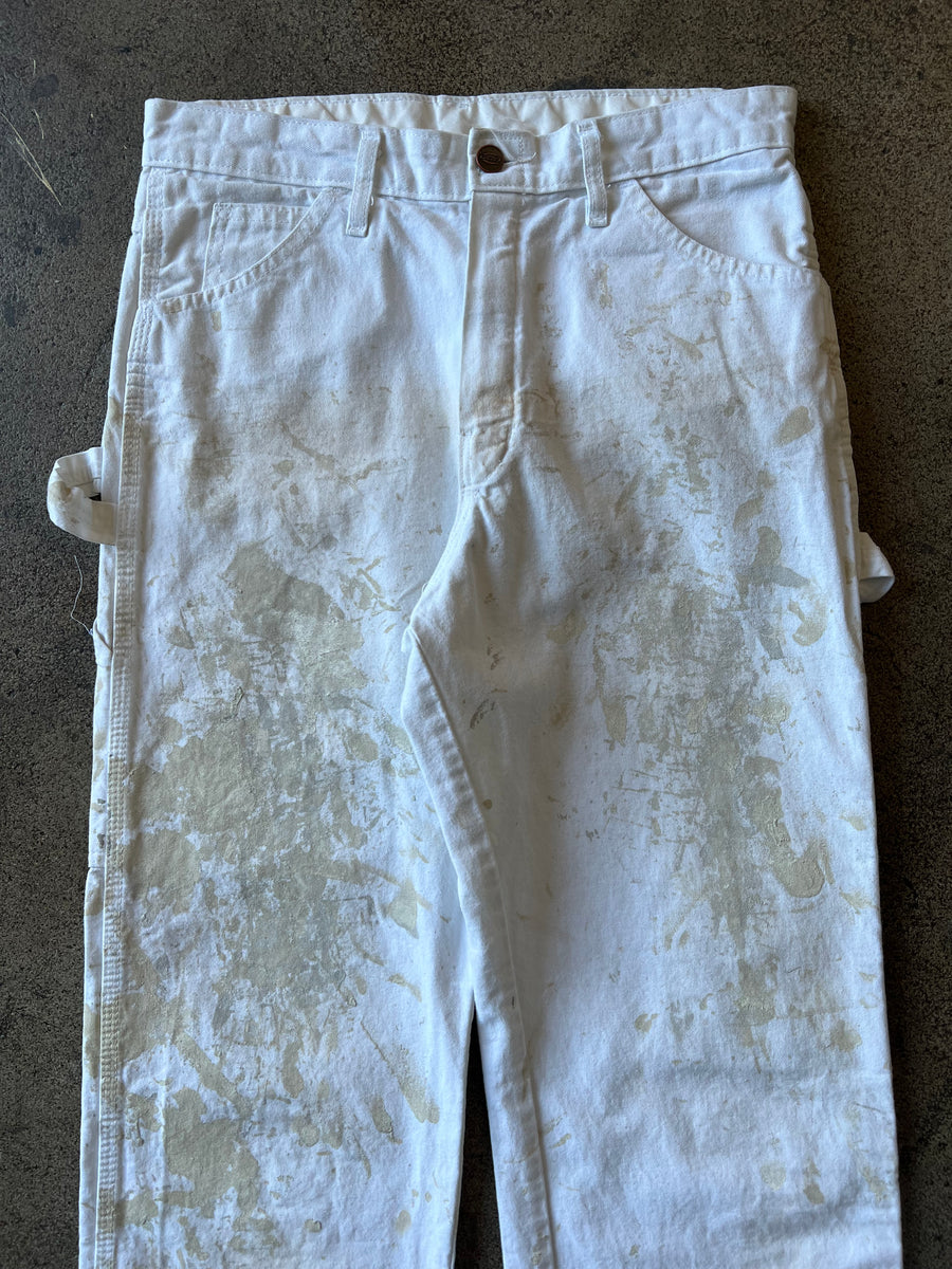 2000s Dickies White Painters Work Pants 30