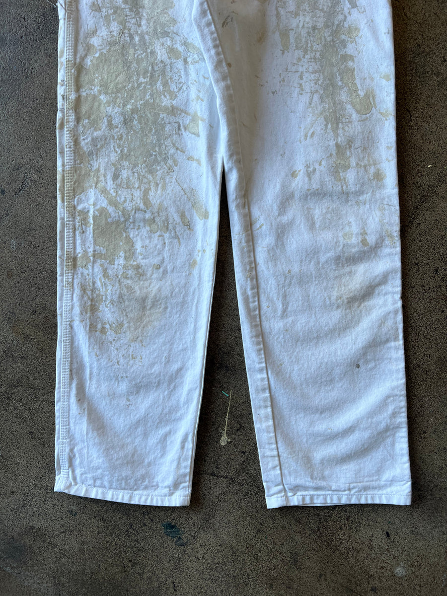 2000s Dickies White Painters Work Pants 30