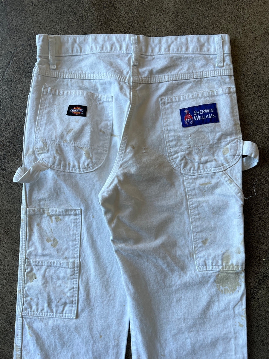 2000s Dickies White Painters Work Pants 30