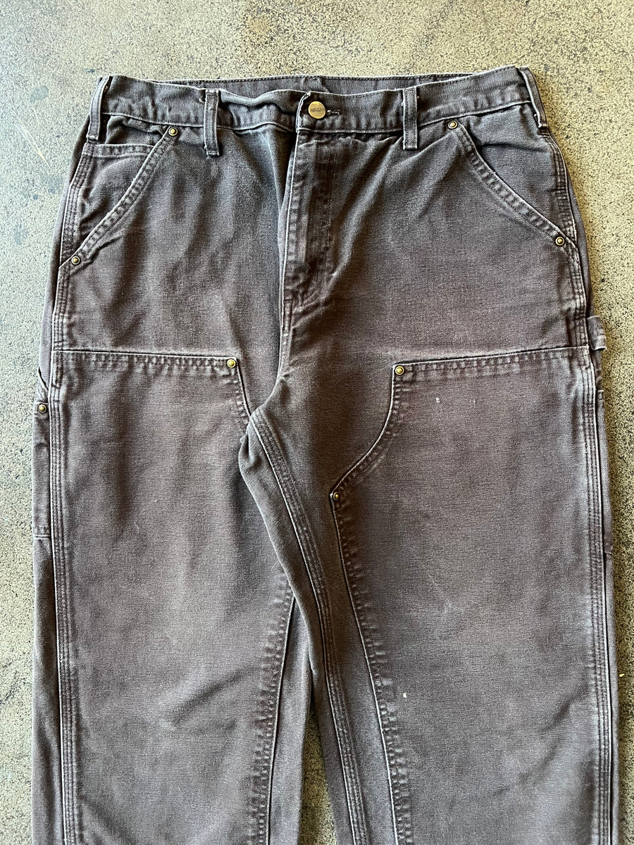 1990s Carhartt Faded Brown Double Knees 33