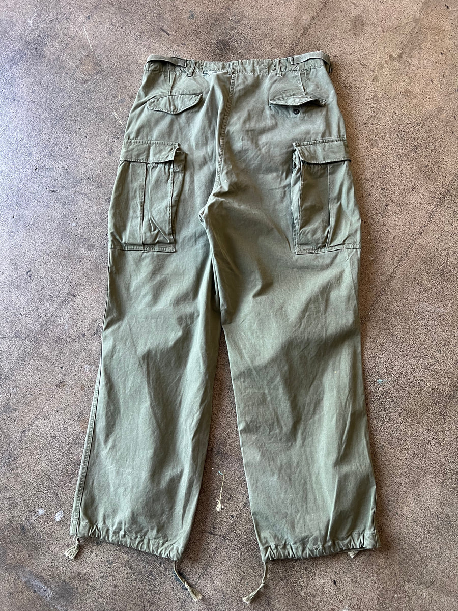 1950s M51 Military Cargo Pants 36