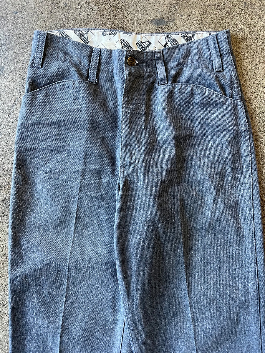 1990s Ben Davis Gray Work Trousers 30